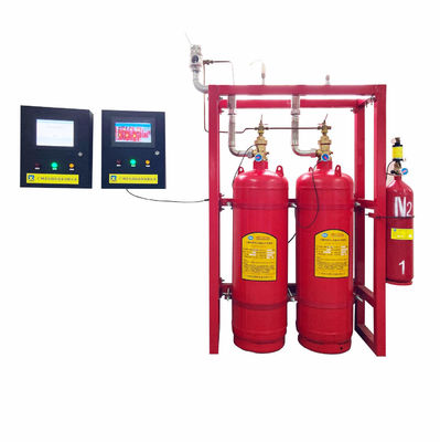 کیفیت  Odorless FM200 Pipe Network System Clean Agent HFC227ea Fire Suppression System کارخانه
