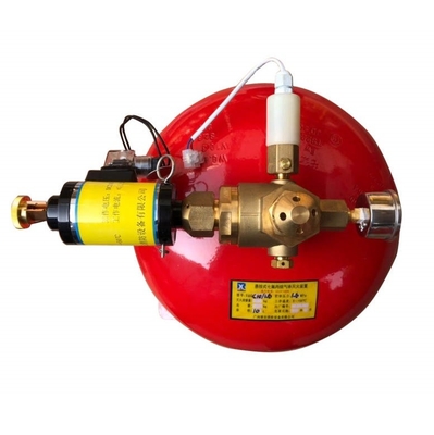 سیستم آویزان قرمز FM200 آسان نصب سنسور سولینوئید 1.6MPa فشار ذخیره سازی