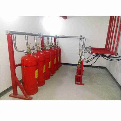 فولاد جوش / بدون درز Fm200 سیلندر ذخیره گاز 120L سیلندر آتش خاموش کننده