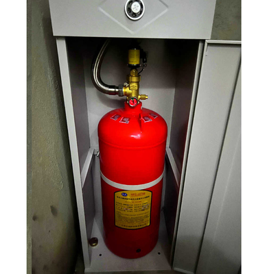 40L 33kg FM200 سیستم خاموشی آتش با گاز با حفاظت چند منطقه ای