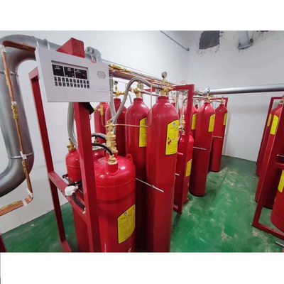 ایمنی HFC-227ea FM 200 سیستم خاموشی آتش 0 - 50°C دمای کار