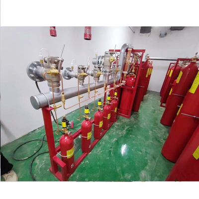 ایمنی HFC-227ea FM 200 سیستم خاموشی آتش 0 - 50°C دمای کار