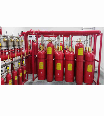 سیستم آتش سوزی اتوماتیک Fm200 گاز 4.2MPa 5.6Mpa سیستم تشخیص آتش