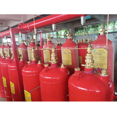 Hfc227ea سیستم آتش نشانی سیلندر 4.2mpa / 5.6mpa مدیریت مناطق اختیاری