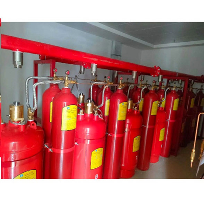 1800m3 90L سیلندر گروه FM200 سیستم خاموشی آتش اتوماتیک یا دستی شروع