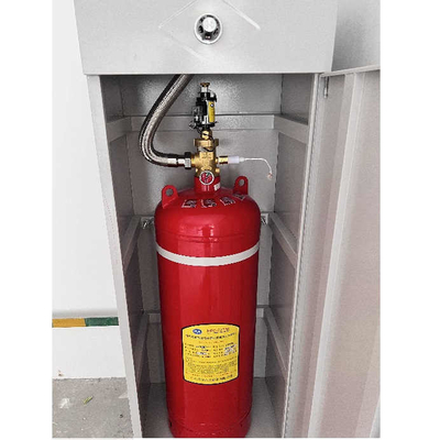 Hfc-227ea قرمز FM200 کابینت سیستم 120L سیستم سرکوب گاز فولاد