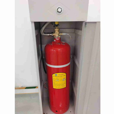 Hfc-227ea قرمز FM200 کابینت سیستم 120L سیستم سرکوب گاز فولاد