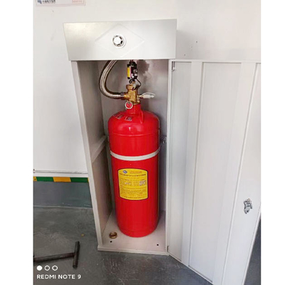 120L FM200 HFC227ea گلوله قرمز گاز آتش خاموش کننده 2.5 MPa