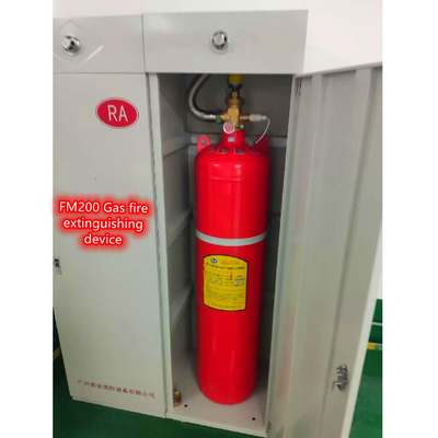 Hfc227ea FM200 کابینت سیستم سیل کل پاک کننده عامل آتش خاموش کننده ماشین