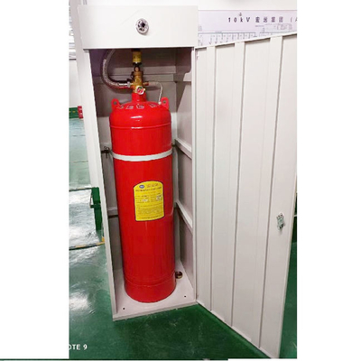 محدوده دما 0C تا 50C سیستم کابینت FM200 با نوزل