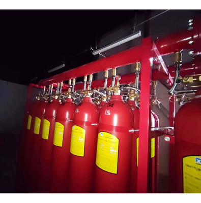 80L 15MPa سیستم هشدار آتش نشانی اتوماتیک IG541 خاموش کردن آتش بسته