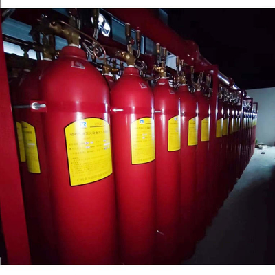 80L 15MPa سیستم هشدار آتش نشانی اتوماتیک IG541 خاموش کردن آتش بسته