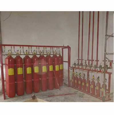 80L 15MPa سیستم هشدار آتش نشانی اتوماتیک IG541 سیستم خاموش آتش بسته