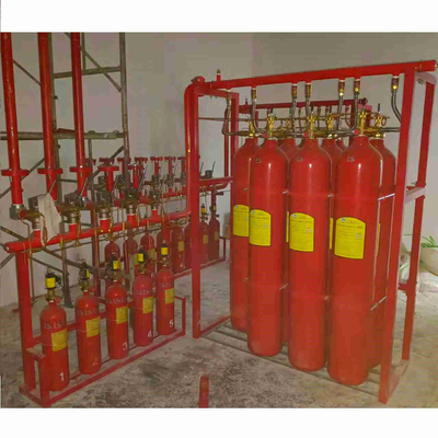 80L 15MPa سیستم هشدار آتش نشانی اتوماتیک IG541 سیستم خاموش آتش بسته