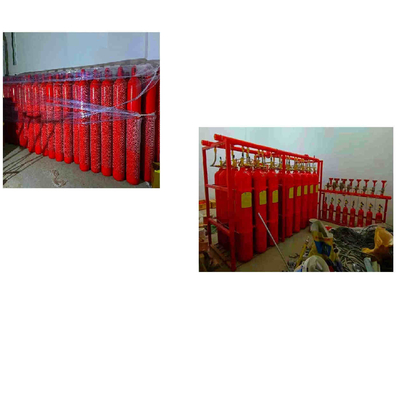 20Mpa IG541 سیستم آتش خاموش گاز 80L 82L 90L مخلوط کارایی بالا