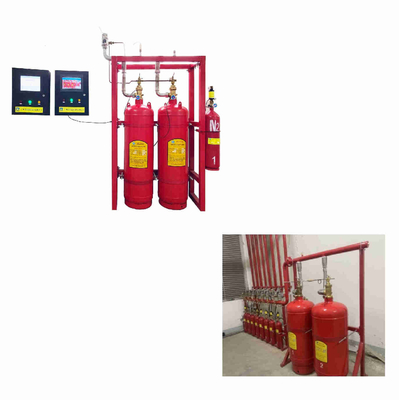کنترل از راه دور HFC 227ea سیستم خاموش کننده آتش FM200 مقاومت در برابر خوردگی