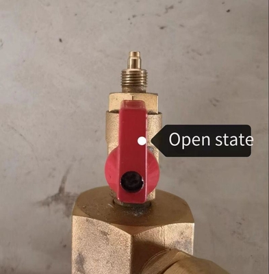 1.6MPa فشار NOVEC 1230 سیستم خاموشی آتش ایمنی بالا 0.2L 0.4L 0.8L 1L