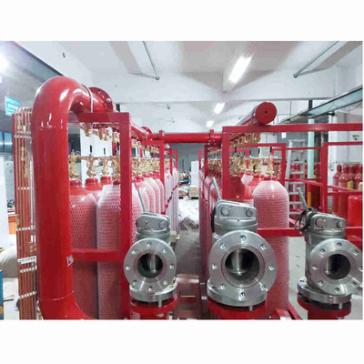 HFC-227ea FM200 سیستم آتش نشانی گاز ایمنی بالا دوستانه با محیط زیست