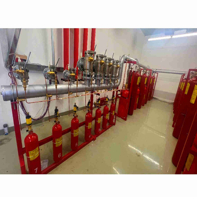 4.2MPa 5.6MPa FM200 سیستم جریان پیستون 120L تجهیزات خاموش کننده آتش