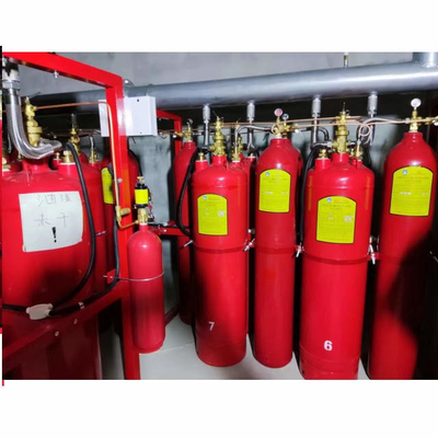 5.6Mpa 120L نوع FM200 سیستم سرکوب گاز هپتا فلور پروپان