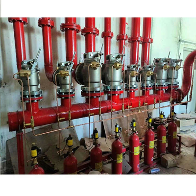 5.6Mpa 120L نوع FM200 سیستم سرکوب گاز هپتا فلور پروپان